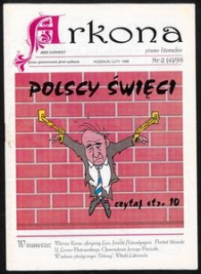 Arkona : miesięcznik literacki Pomorza Środkowego dla młodych, 1998, nr 2