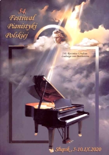 54. Festiwal Pianistyki Polskiej w Słupsku 5-10 wrzesnia 2020