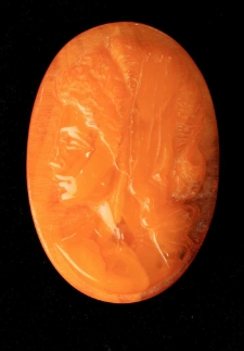 Medalion dwustronny profile greckie