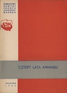 Cztery lata awansu [Człuch&oacute;w]