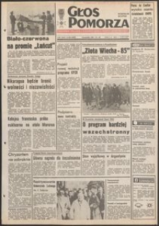 Głos Pomorza, 1985, październik