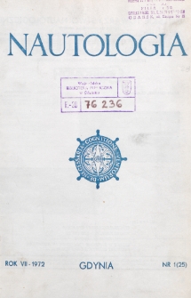 Nautologia, 1972, nr 1