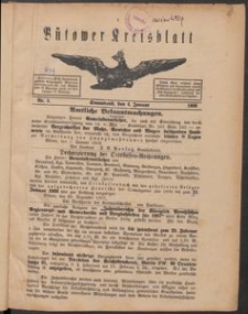 Bütower Kreisblatt 1908