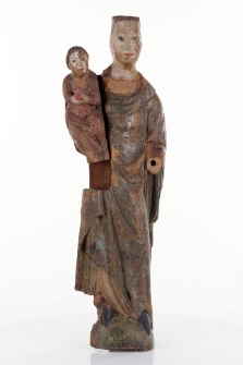 Matka Boska z dzieciątkiem A - rzeźba