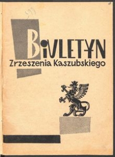 Biuletyn Zrzeszenia Kaszubsko-Pomorskiego [1963]