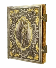 Oprawa srebrna do książki