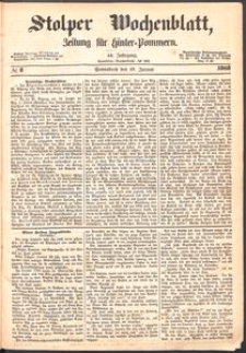 Stolper Wochenblatt. Zeitung f&uuml;r Hinterpommern № 8