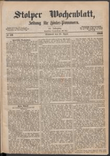 Stolper Wochenblatt. Zeitung f&uuml;r Hinterpommern № 48