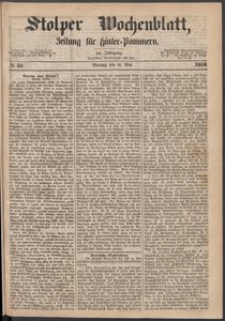 Stolper Wochenblatt. Zeitung f&uuml;r Hinterpommern № 56