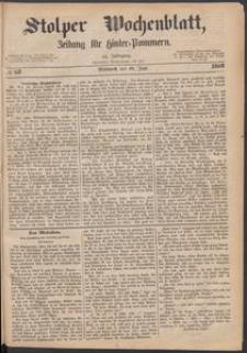 Stolper Wochenblatt. Zeitung für Hinterpommern № 68