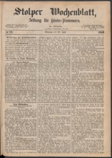 Stolper Wochenblatt. Zeitung für Hinterpommern № 73