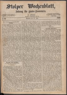 Stolper Wochenblatt. Zeitung für Hinterpommern № 88