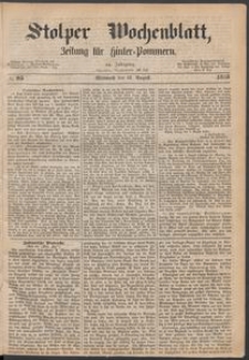 Stolper Wochenblatt. Zeitung f&uuml;r Hinterpommern № 95