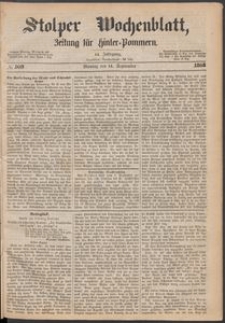Stolper Wochenblatt. Zeitung f&uuml;r Hinterpommern № 109
