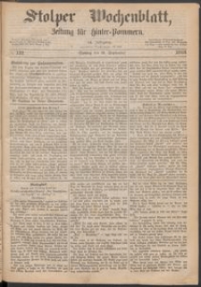 Stolper Wochenblatt. Zeitung f&uuml;r Hinterpommern № 112