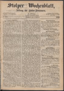 Stolper Wochenblatt. Zeitung f&uuml;r Hinterpommern № 119
