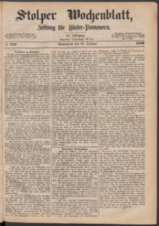 Stolper Wochenblatt. Zeitung f&uuml;r Hinterpommern № 120