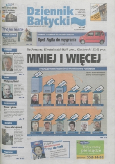 Dziennik Bałtycki, 2000, nr 237