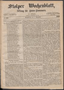 Stolper Wochenblatt. Zeitung f&uuml;r Hinterpommern № 132