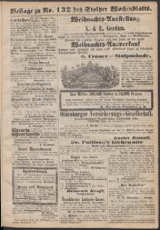 Beilage zu № 132 des Stolper Wochenblatt
