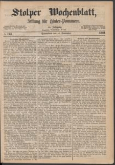 Stolper Wochenblatt. Zeitung f&uuml;r Hinterpommern № 135