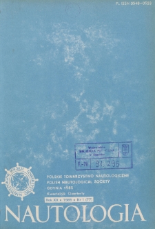 Nautologia, 1985, nr 1