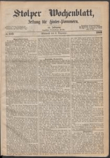 Stolper Wochenblatt. Zeitung f&uuml;r Hinterpommern № 143