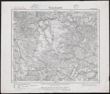 127. Baldenburg. Karte des Deutschen Reiches