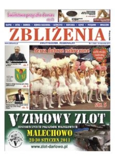 Zbliżenia : dwutygodnik regionalny, 2011, nr 1