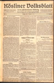 Kösliner Volksblatt [1919] Nr. 2