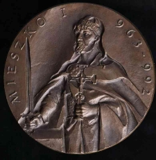 Medalion Mieszko I 963-992