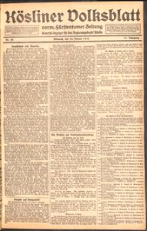 Kösliner Volksblatt [1919] Nr. 18