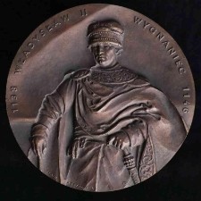 Medalion Władysław II Wygnaniec 1138 - 1146