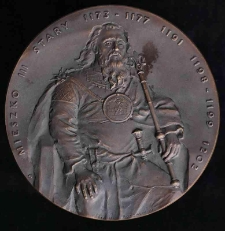 Medalion Mieszko III Stary 1173-1177, 1191, 1198-1199, 1202