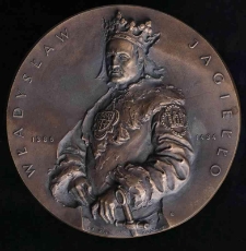 Medalion Władysław Jagiełło 1386-1434