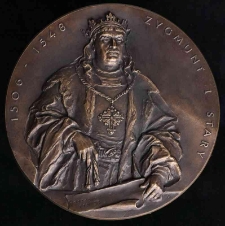 Medalion Zygmunt I Stary 1506-1548