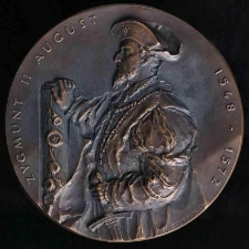 Medalion Zygmunt II August 1548-1572