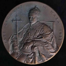 Medalion Zygmunt III Waza 1587-1632