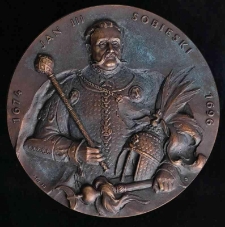 Medalion Jan III Sobieski 1674-1696