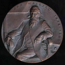 Medalion Jan Matejko 1838-1893