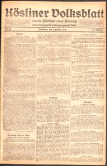 Kösliner Volksblatt [1919] Nr. 33