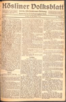 Kösliner Volksblatt [1919] Nr. 50