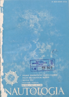 Nautologia, 1987, nr 1