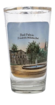 Szklanica z widokiem Połczyna Zdroju