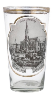 Szklanica z widokiem Nowej Rudy