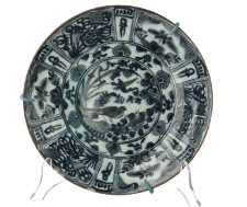 Talerz porcelanowy z epoki Ming
