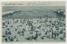 Poczt&oacute;wka czarno-biała &laquo;Ostseebad Zoppot-Familienbad&raquo;