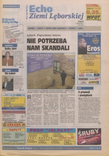 Echo Ziemi Lęborskiej, 2001, nr 23