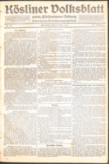 Kösliner Volksblatt [1919] Nr. 75