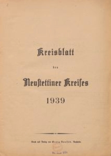 Kreisblatt des Neustettiner Kreises